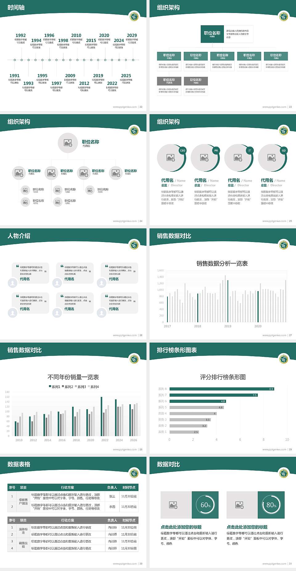 洛阳文化旅游职业学院学术汇报/学术交流研讨会通用PPT模板下载4:3格式幻灯片预览图4