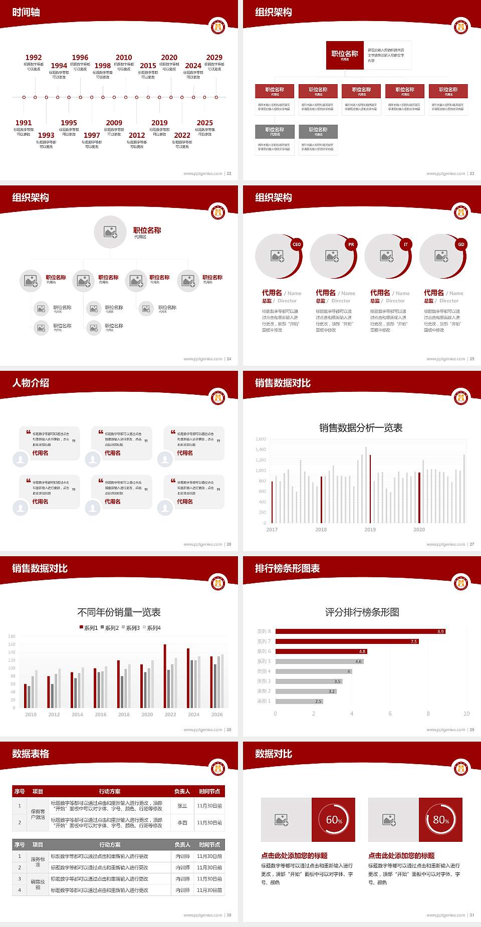 攀枝花学院学术汇报/学术交流研讨会通用PPT模板下载4:3格式幻灯片预览图4