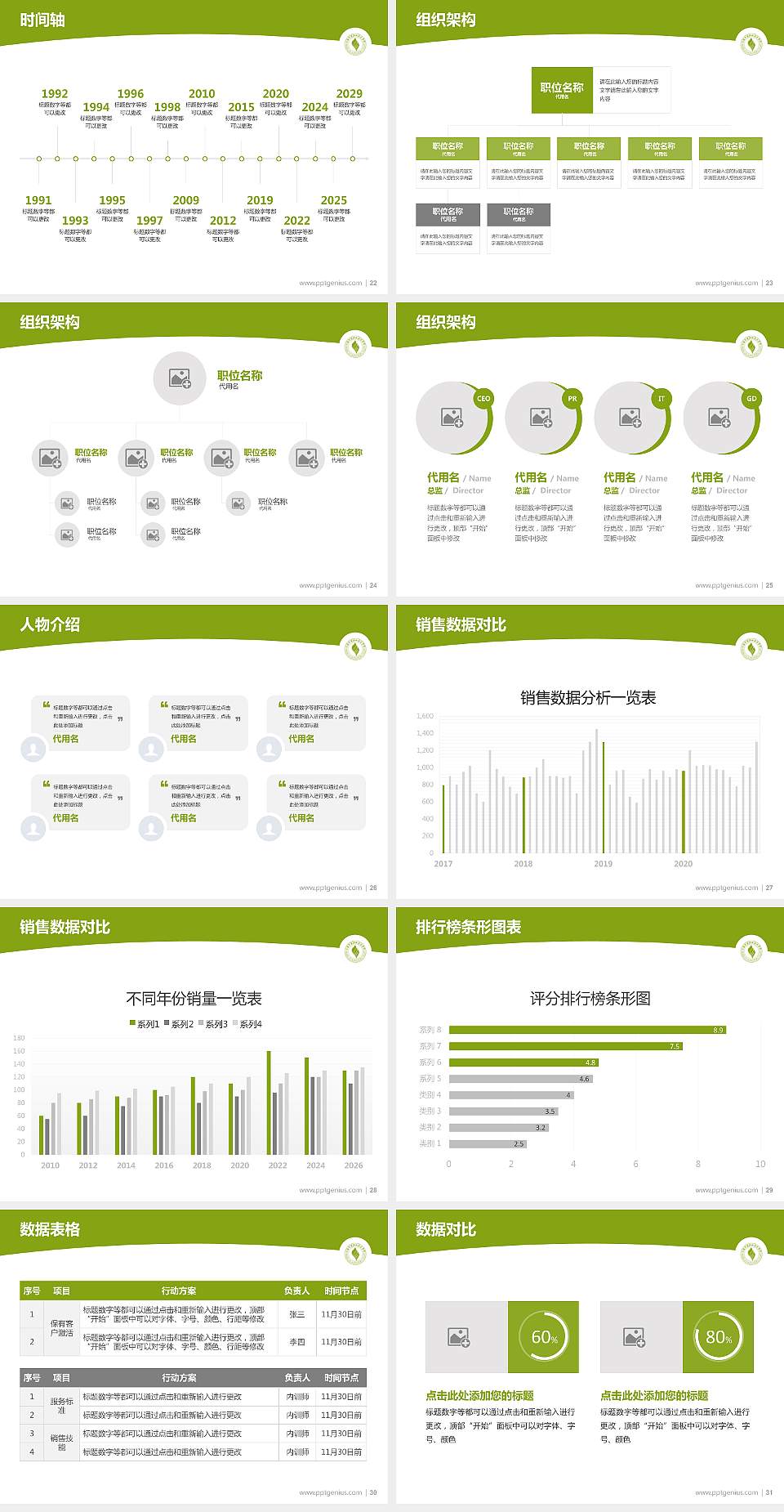 上海济光职业技术学院学术汇报/学术交流研讨会通用PPT模板下载4:3格式幻灯片预览图4