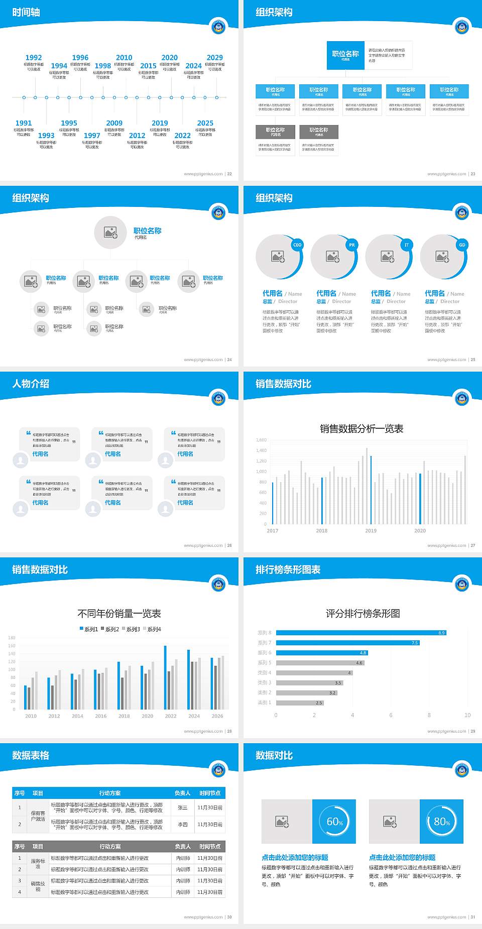 辽宁水利职业学院学术汇报/学术交流研讨会通用PPT模板下载4:3格式幻灯片预览图4