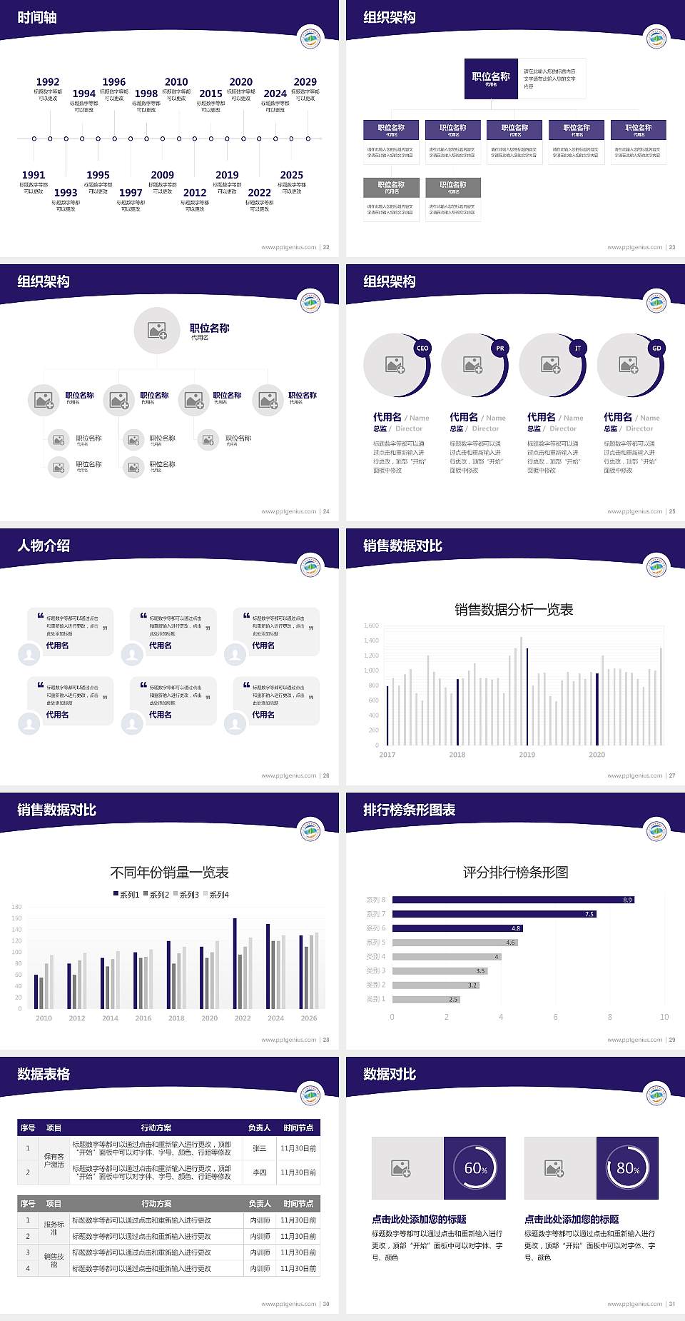 辽宁林业职业技术学院学术汇报/学术交流研讨会通用PPT模板下载4:3格式幻灯片预览图4