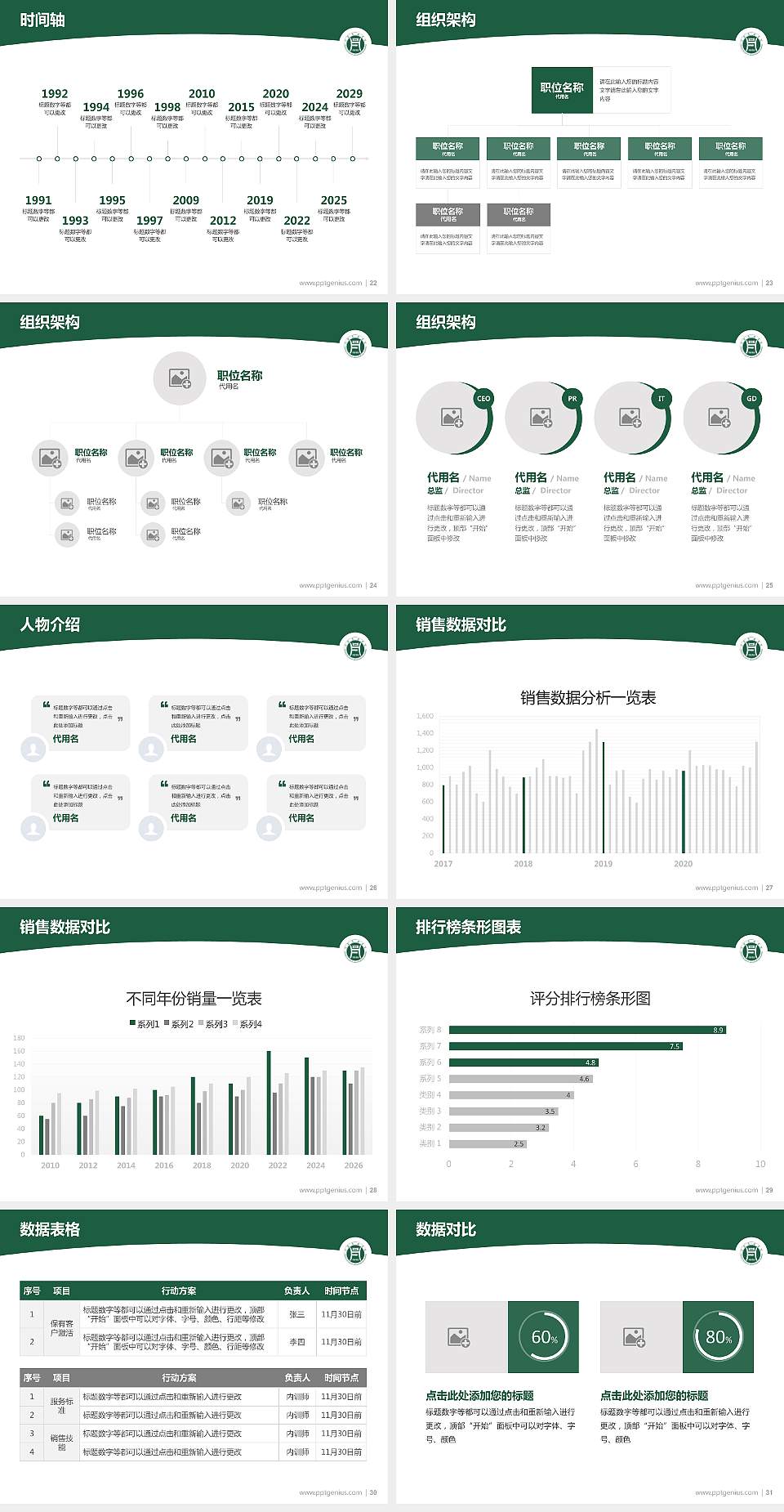 信阳农林学院学术汇报/学术交流研讨会通用PPT模板下载4:3格式幻灯片预览图4