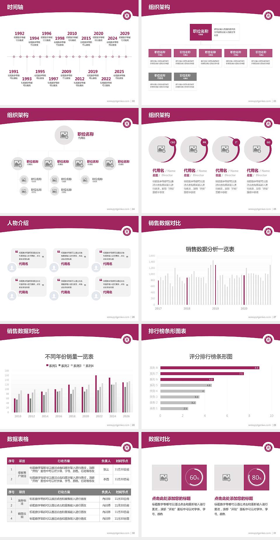 台湾佛光大学学术汇报/学术交流研讨会通用PPT模板下载4:3格式幻灯片预览图4