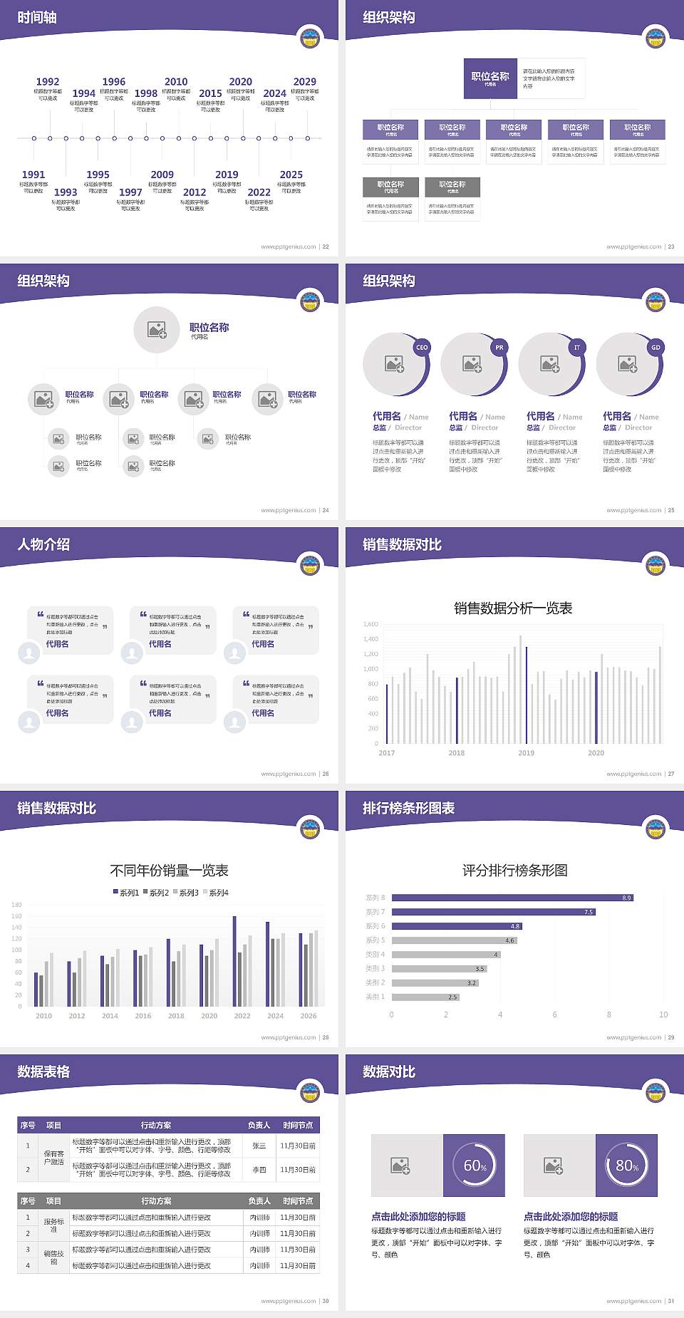 揭阳职业技术学院学术汇报/学术交流研讨会通用PPT模板下载4:3格式幻灯片预览图4