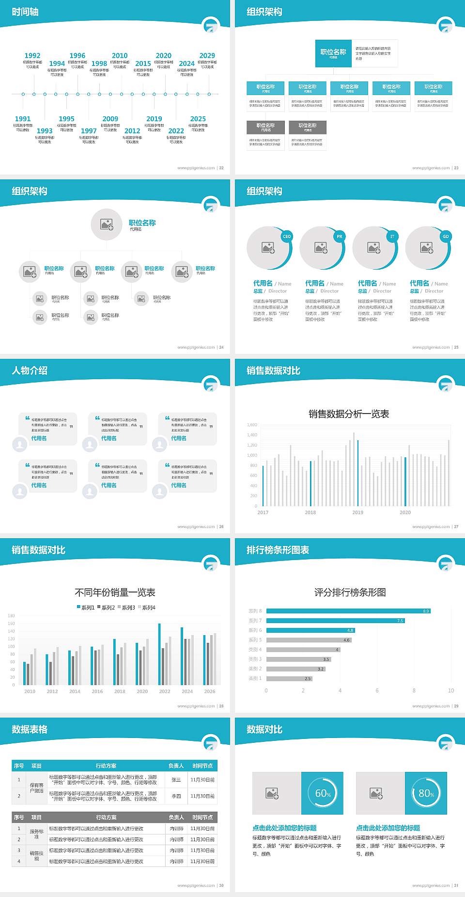 蚌埠经济技术职业学院学术汇报/学术交流研讨会通用PPT模板下载4:3格式幻灯片预览图4