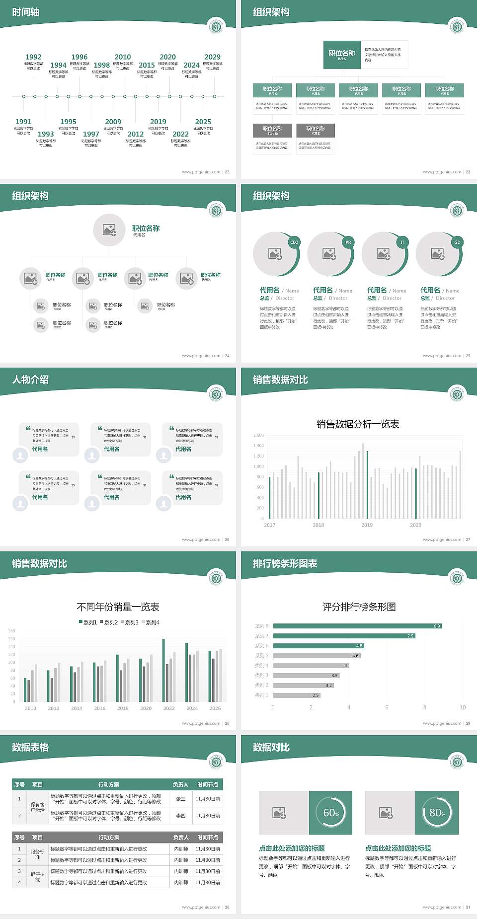 中国药科大学学术汇报/学术交流研讨会通用PPT模板下载4:3格式幻灯片预览图4