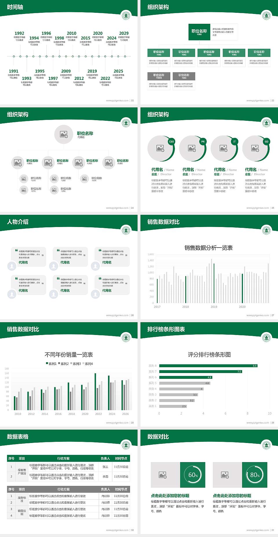 安庆医药高等专科学校学术汇报/学术交流研讨会通用PPT模板下载4:3格式幻灯片预览图4