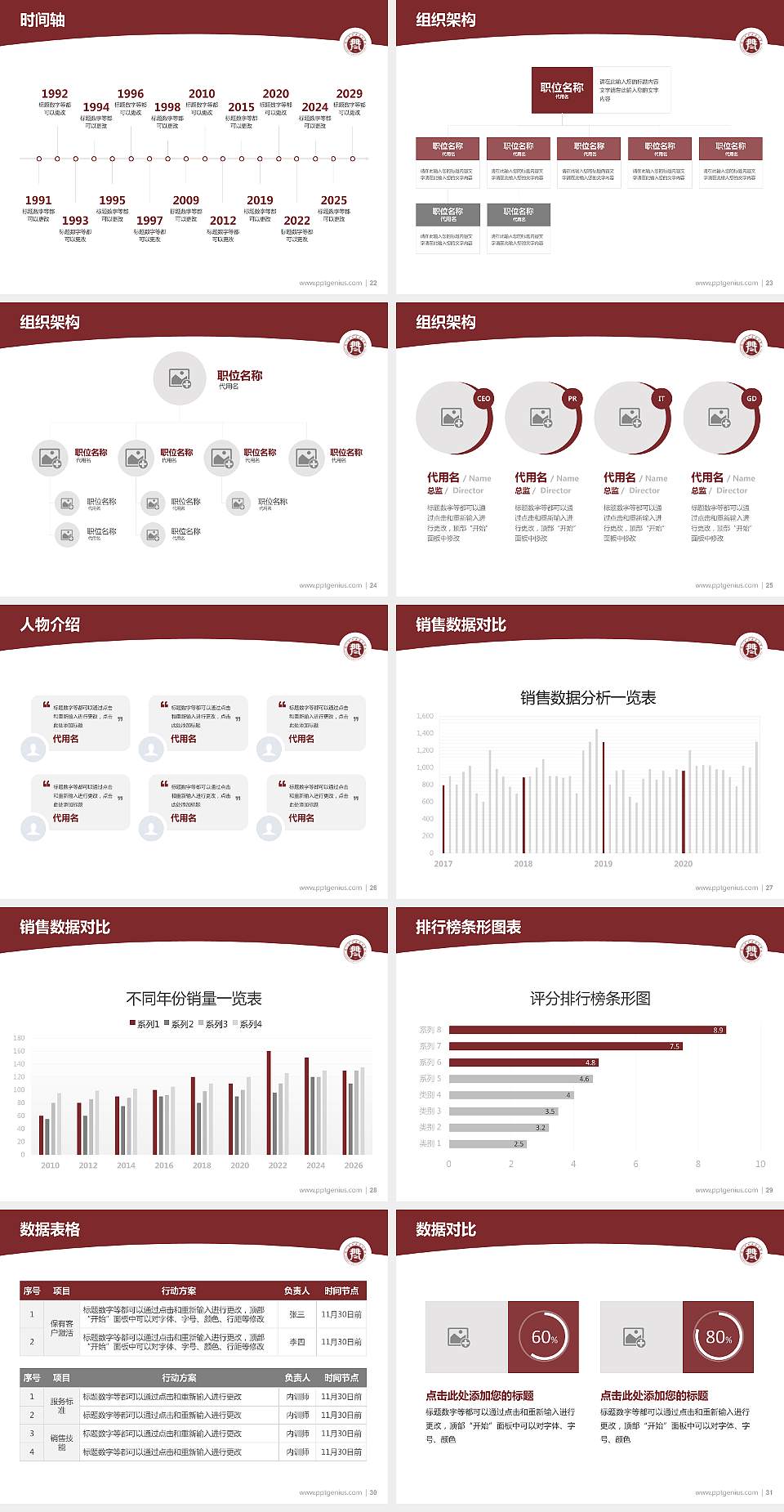 铁门关职业技术学院学术汇报/学术交流研讨会通用PPT模板下载4:3格式幻灯片预览图4