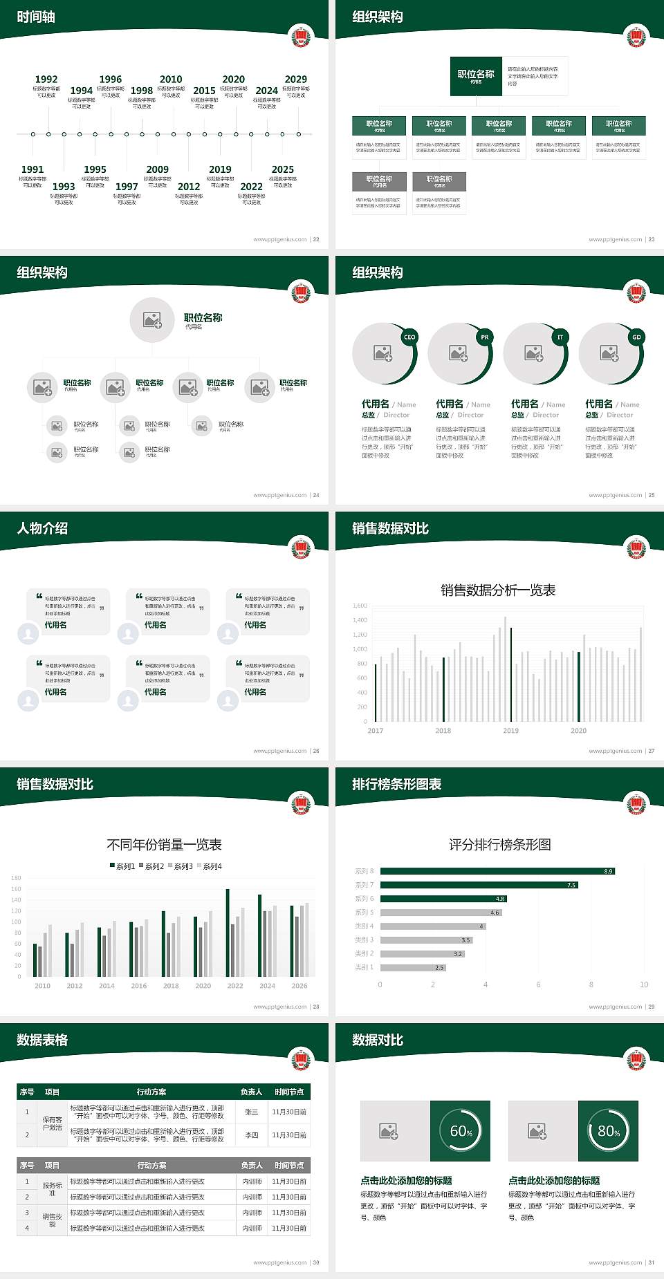 渭南师范学院学术汇报/学术交流研讨会通用PPT模板下载4:3格式幻灯片预览图4