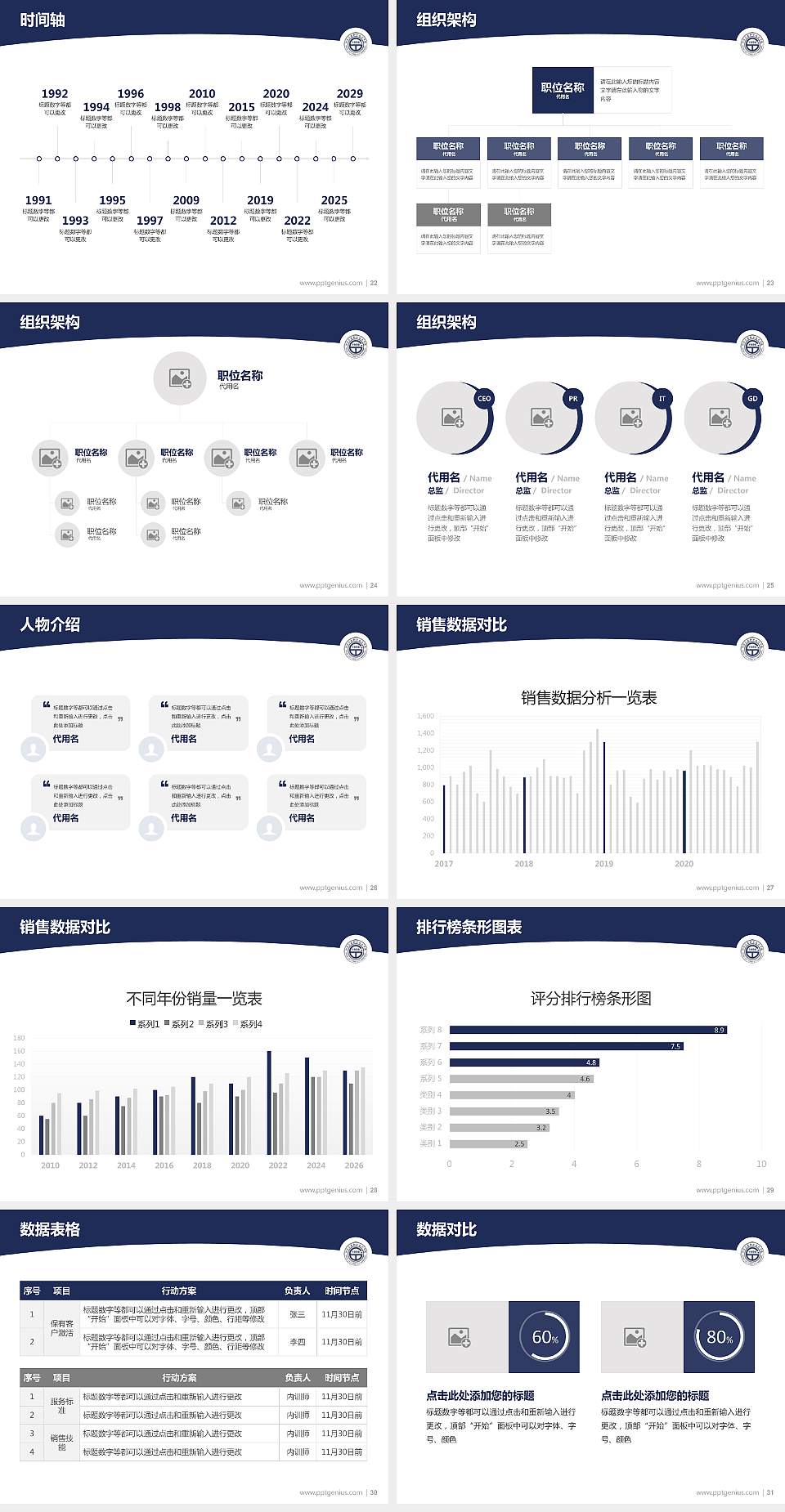 江西交通职业技术学院学术汇报/学术交流研讨会通用PPT模板下载4:3格式幻灯片预览图4