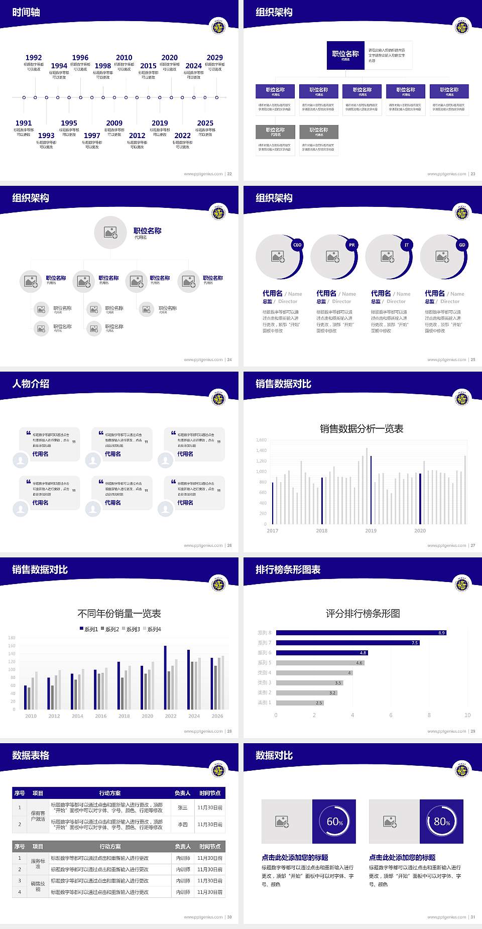 香港科技专上书院学术汇报/学术交流研讨会通用PPT模板下载4:3格式幻灯片预览图4