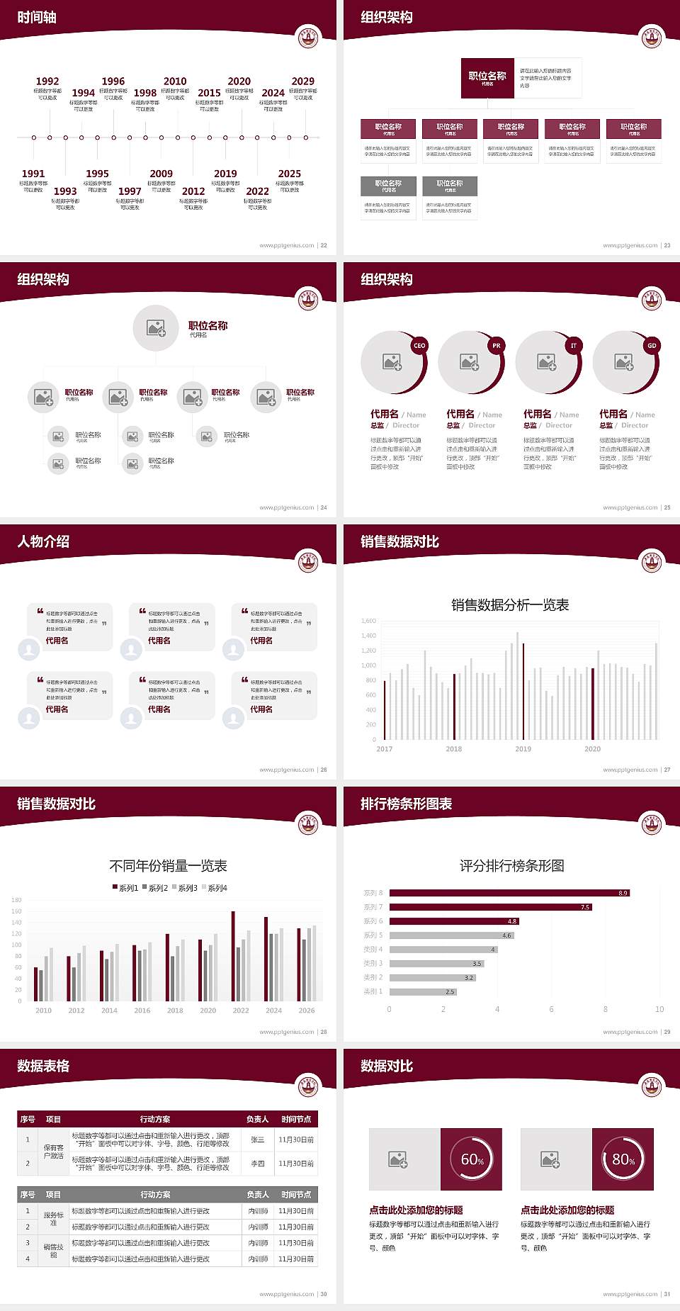 长春财经学院学术汇报/学术交流研讨会通用PPT模板下载4:3格式幻灯片预览图4
