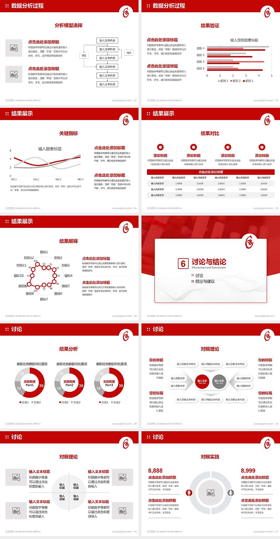 青岛飞洋职业技术学院论文答辩标准PPT模板4:3格式幻灯片预览图5
