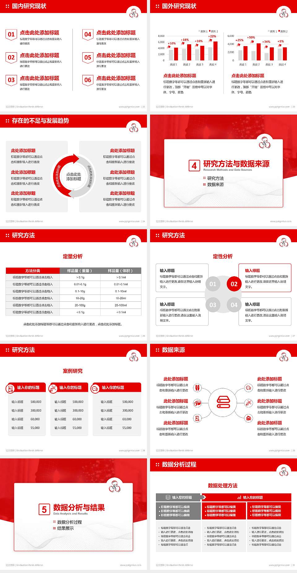山东信息职业技术学院论文答辩标准PPT模板4:3格式幻灯片预览图4