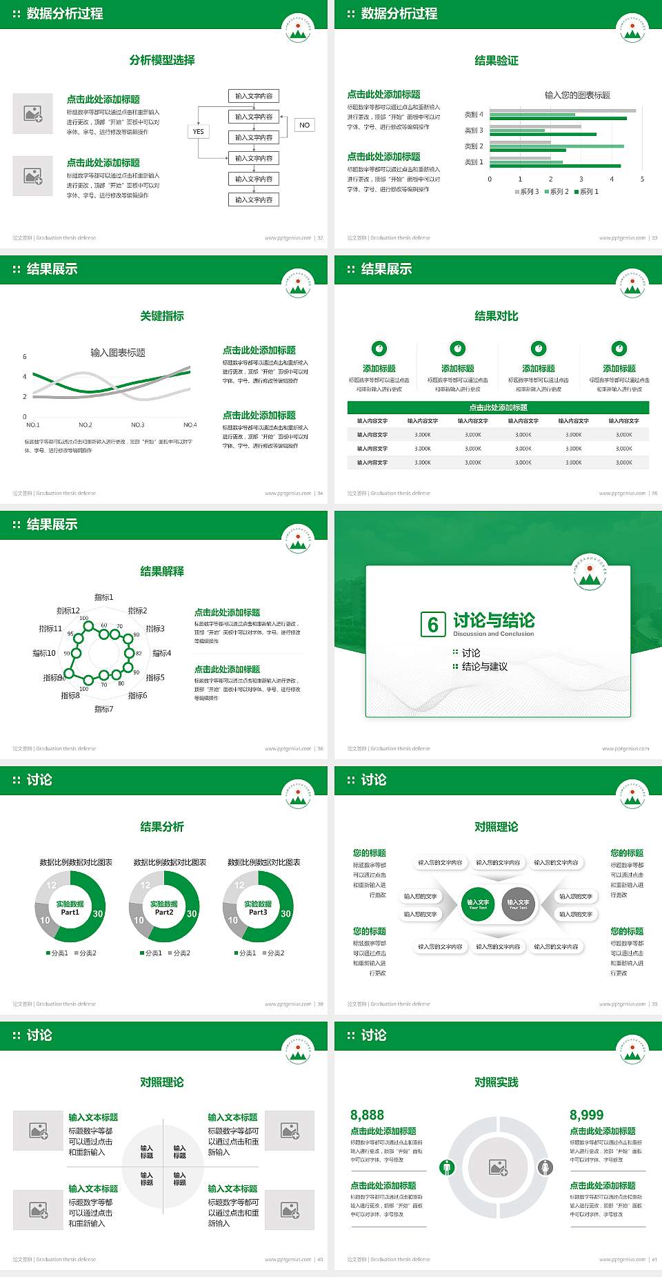 广州现代信息工程职业技术学院论文答辩标准PPT模板4:3格式幻灯片预览图5