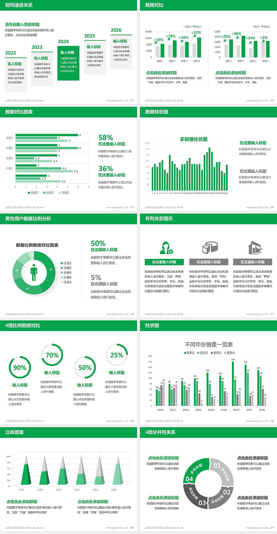 山东铝业职业学院硕士研究生/本科生毕业论文答辩/开题报告通用PPT模板下载4:3格式幻灯片预览图3