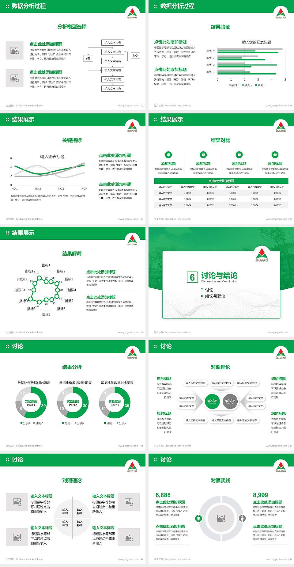 山东铝业职业学院论文答辩标准PPT模板4:3格式幻灯片预览图5