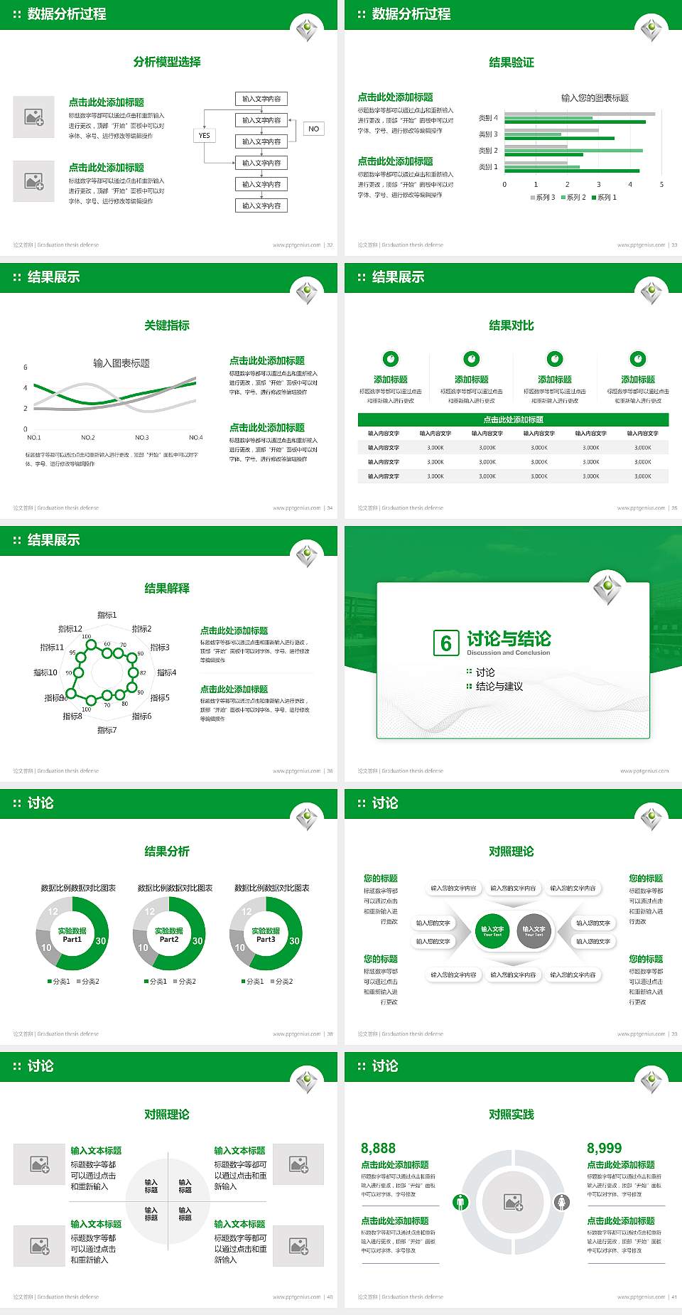 广州科技职业技术大学论文答辩标准PPT模板4:3格式幻灯片预览图5
