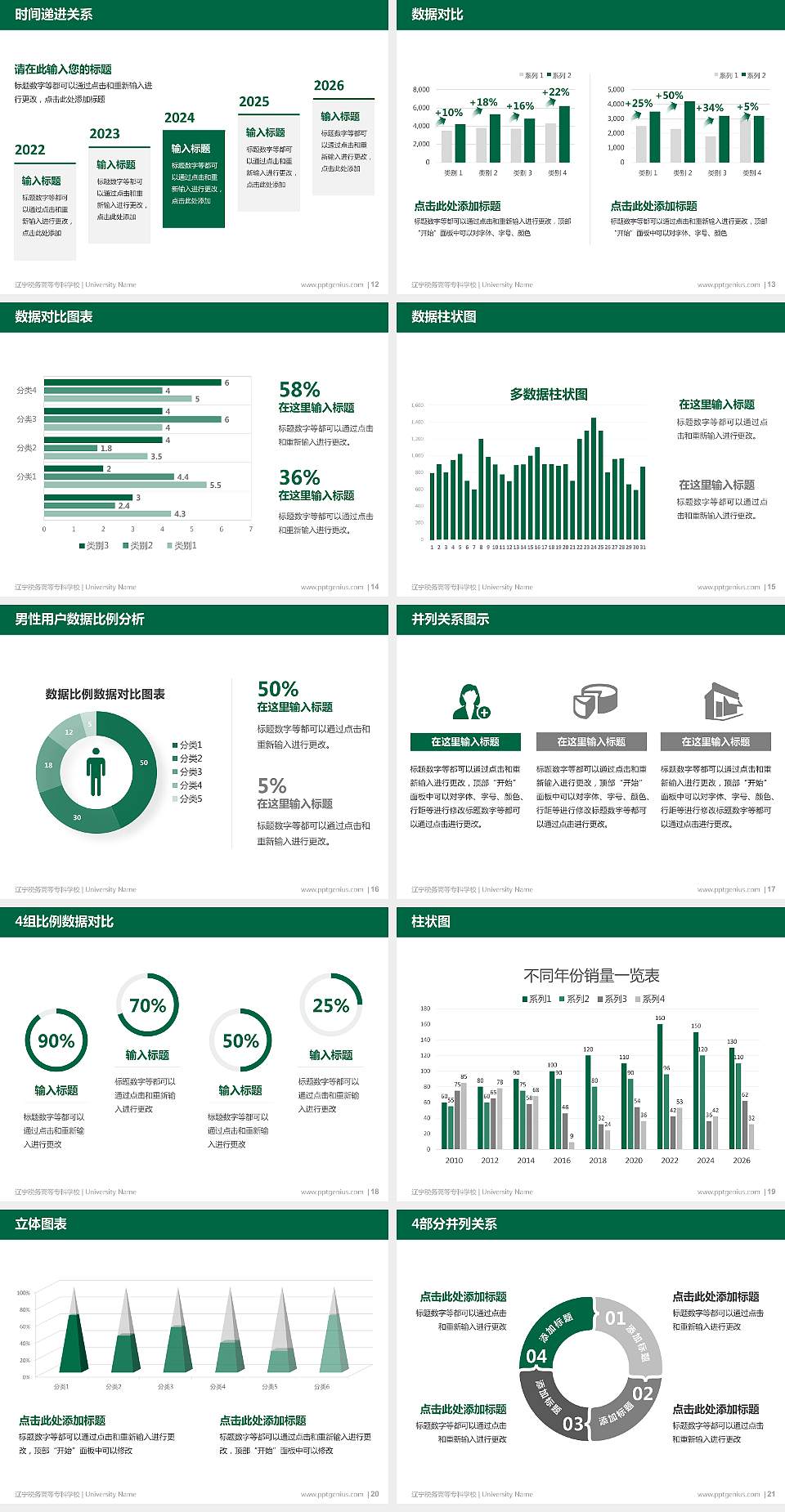 辽宁税务高等专科学校硕士研究生/本科生毕业论文答辩/开题报告通用PPT模板下载4:3格式幻灯片预览图3