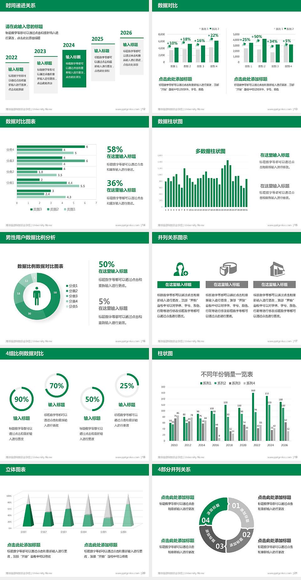 郑州信息科技职业学院硕士研究生/本科生毕业论文答辩/开题报告通用PPT模板下载4:3格式幻灯片预览图3