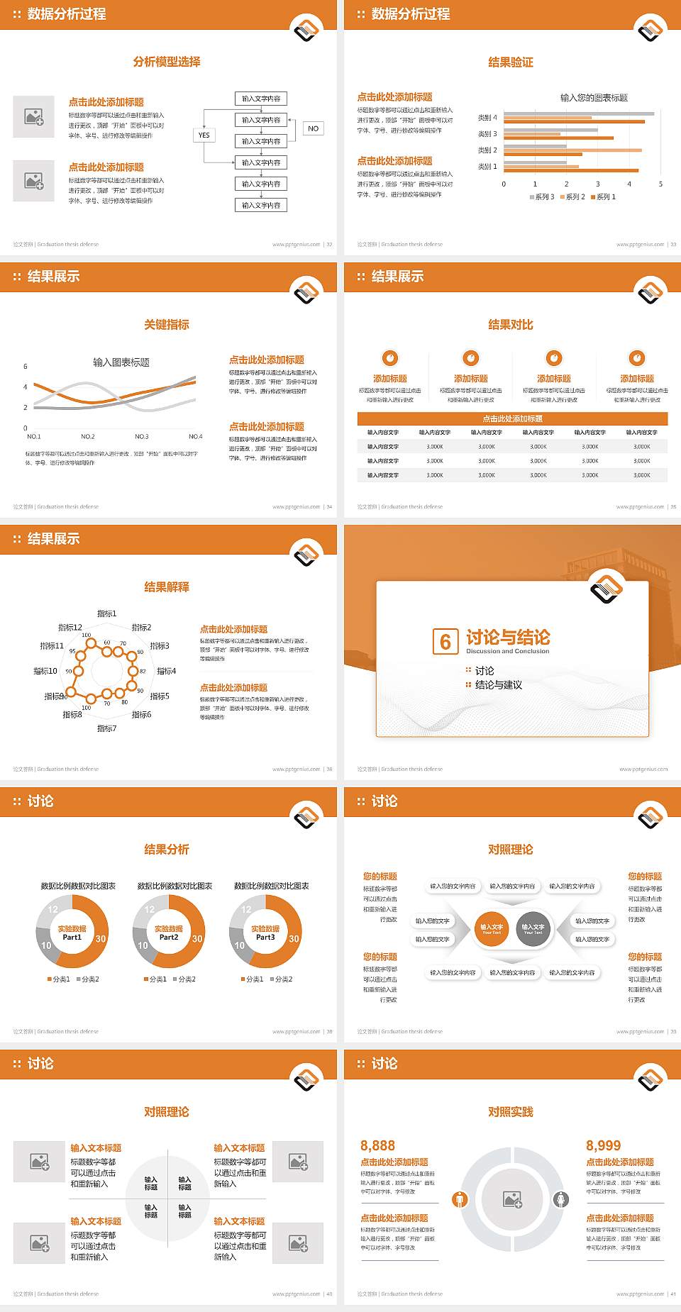 辽宁机电职业技术学院论文答辩标准PPT模板4:3格式幻灯片预览图5