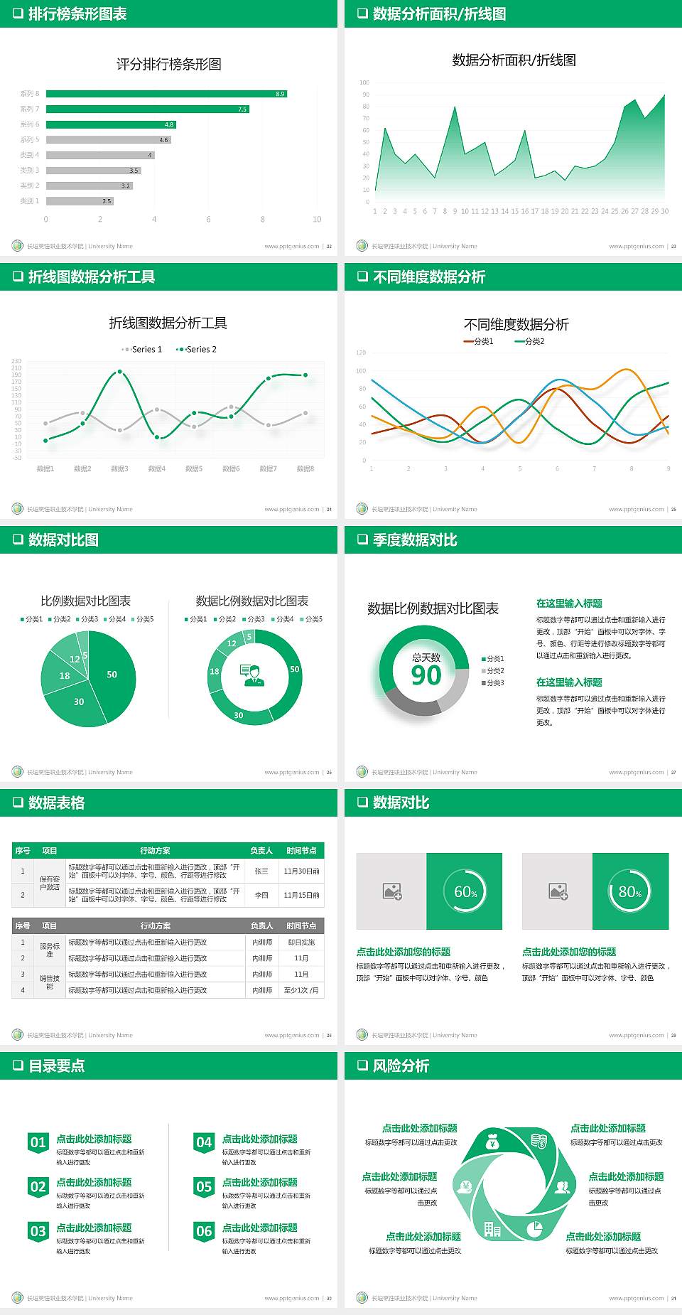 长垣烹饪职业技术学院PPT模板下载4:3格式幻灯片预览图4
