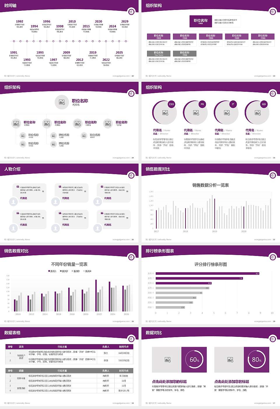锦州医科大学学术汇报/学术交流研讨会通用PPT模板下载16:9格式幻灯片预览图4