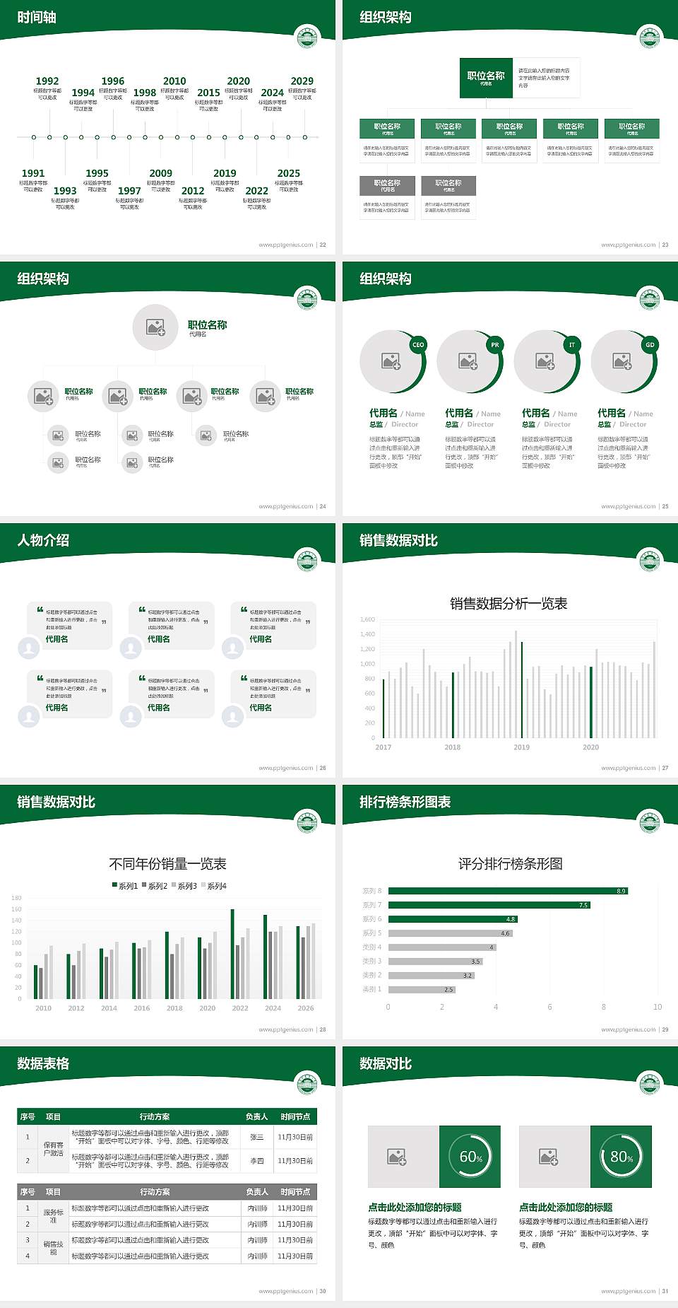 沈阳农业大学学术汇报/学术交流研讨会通用PPT模板下载4:3格式幻灯片预览图4