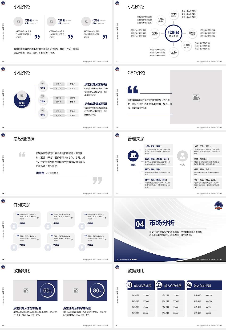 中国人民解放军海军航空大学专用全国大学生互联网+创新创业大赛计划书/路演/网评PPT模板16:9格式幻灯片预览图5