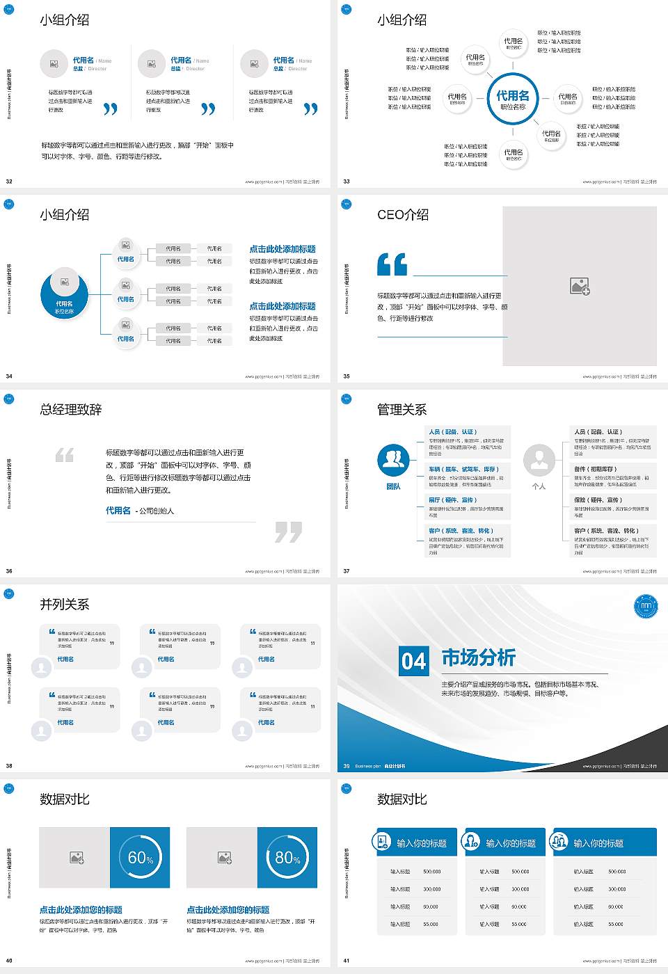 新乡学院专用全国大学生互联网+创新创业大赛计划书/路演/网评PPT模板16:9格式幻灯片预览图5