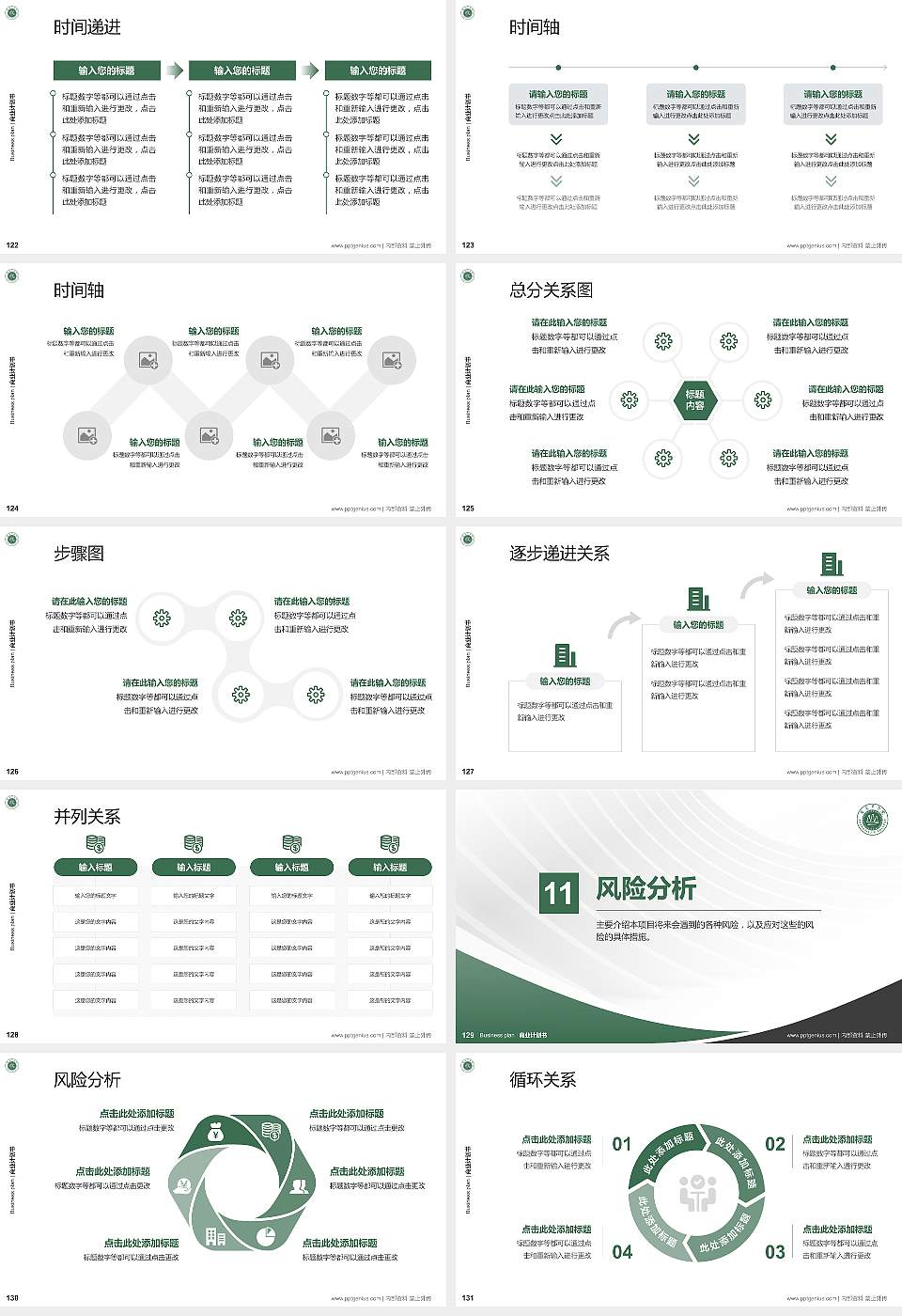 吉首大学张家界学院专用全国大学生互联网+创新创业大赛计划书/路演/网评PPT模板16:9格式幻灯片预览图14