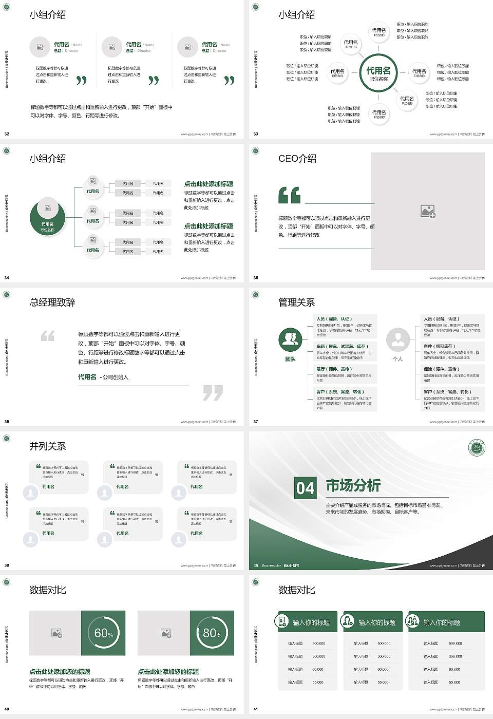 吉首大学张家界学院专用全国大学生互联网+创新创业大赛计划书/路演/网评PPT模板16:9格式幻灯片预览图5