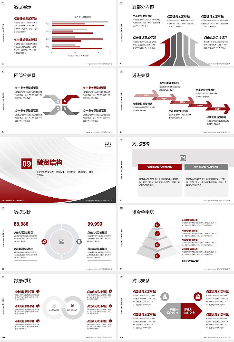 郑州财经学院专用全国大学生互联网+创新创业大赛计划书/路演/网评PPT模板16:9格式幻灯片预览图11
