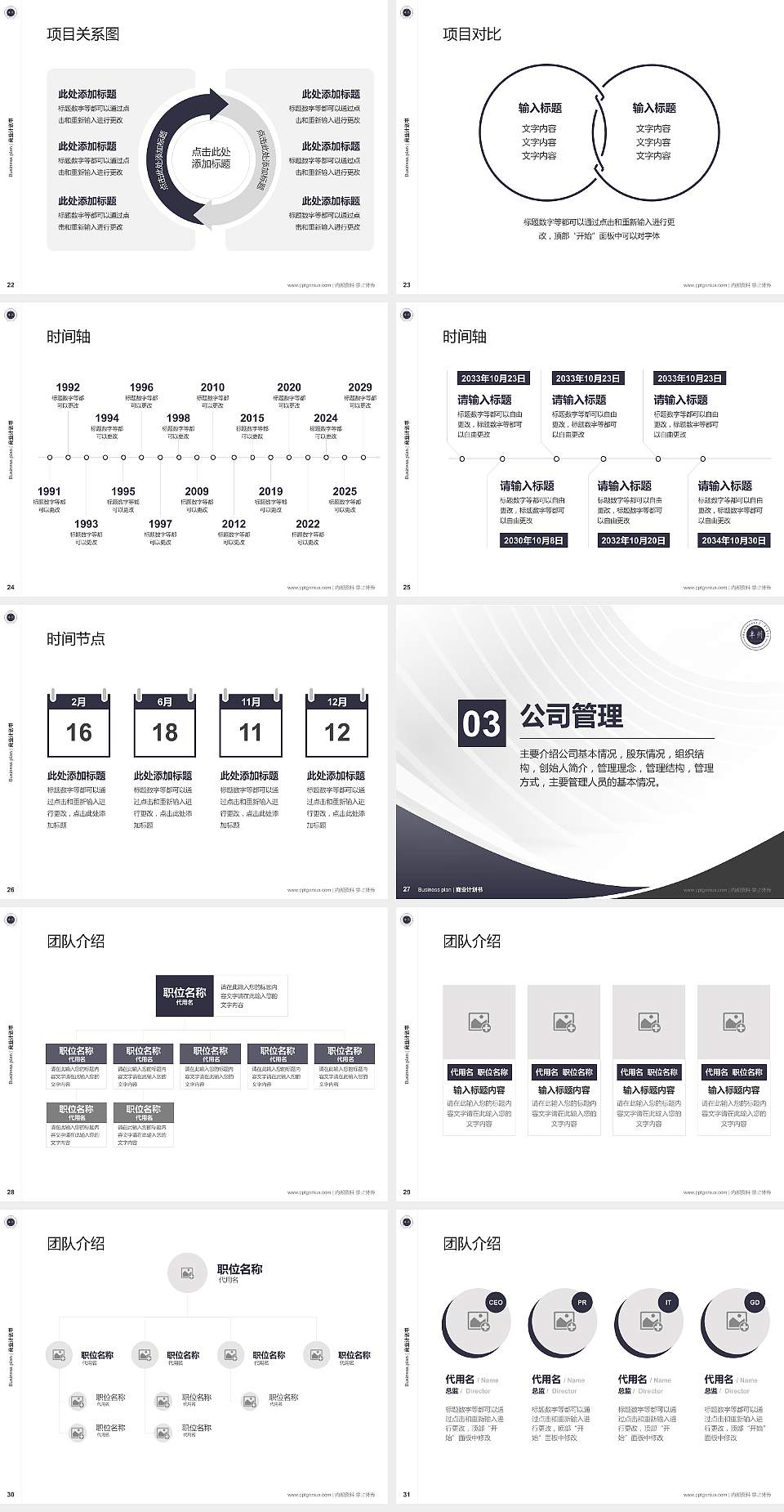 内蒙古丰州职业学院专用全国大学生互联网+创新创业大赛计划书/路演/网评PPT模板4:3格式幻灯片预览图4