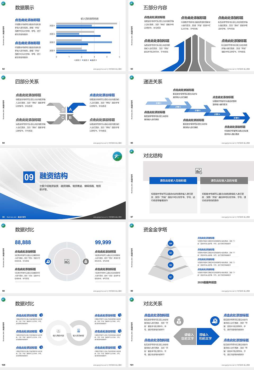 乌兰察布医学高等专科学校专用全国大学生互联网+创新创业大赛计划书/路演/网评PPT模板16:9格式幻灯片预览图11