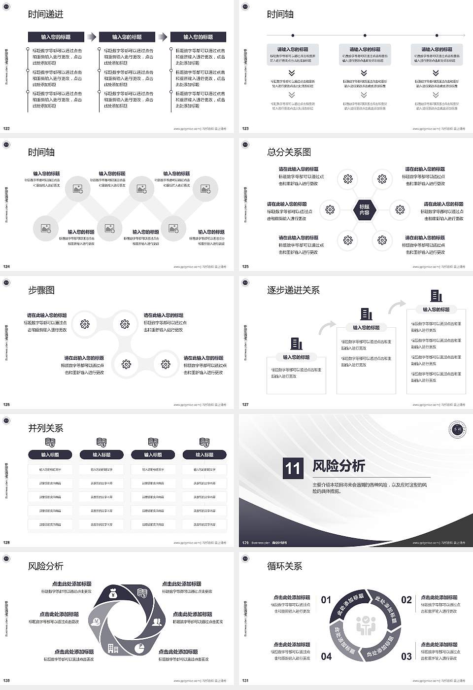 内蒙古丰州职业学院专用全国大学生互联网+创新创业大赛计划书/路演/网评PPT模板16:9格式幻灯片预览图14