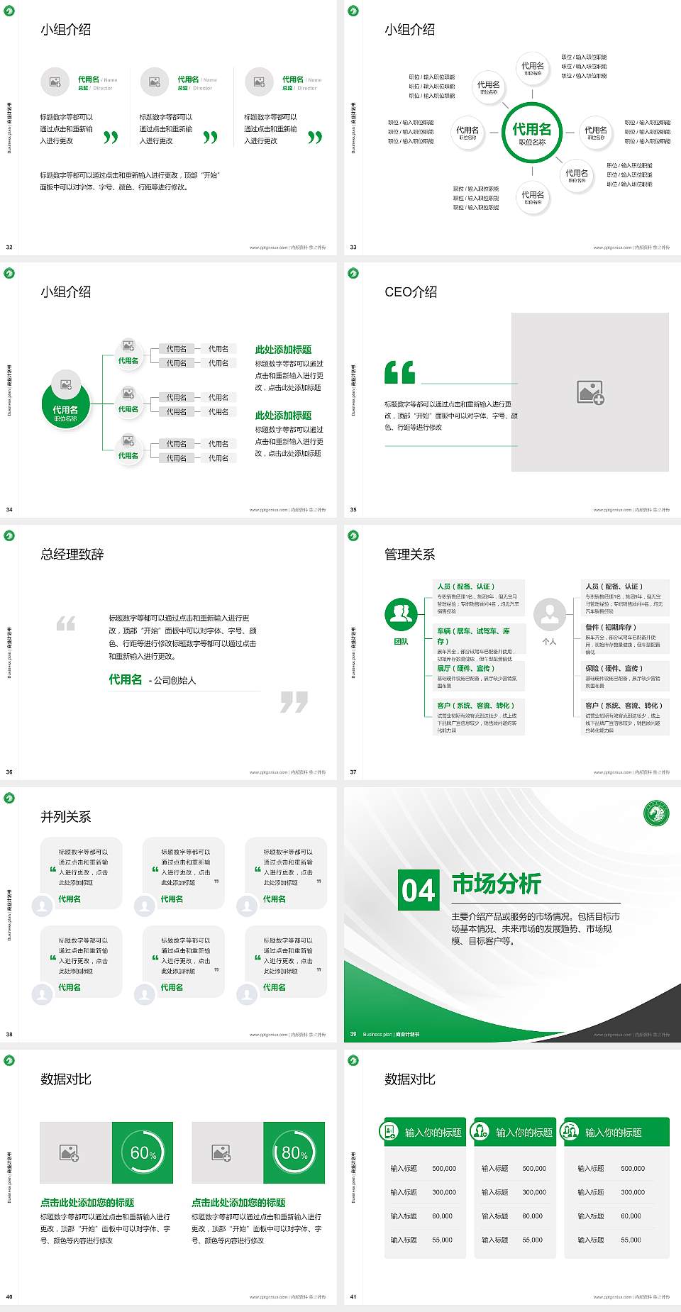 内蒙古美术职业学院专用全国大学生互联网+创新创业大赛计划书/路演/网评PPT模板4:3格式幻灯片预览图5