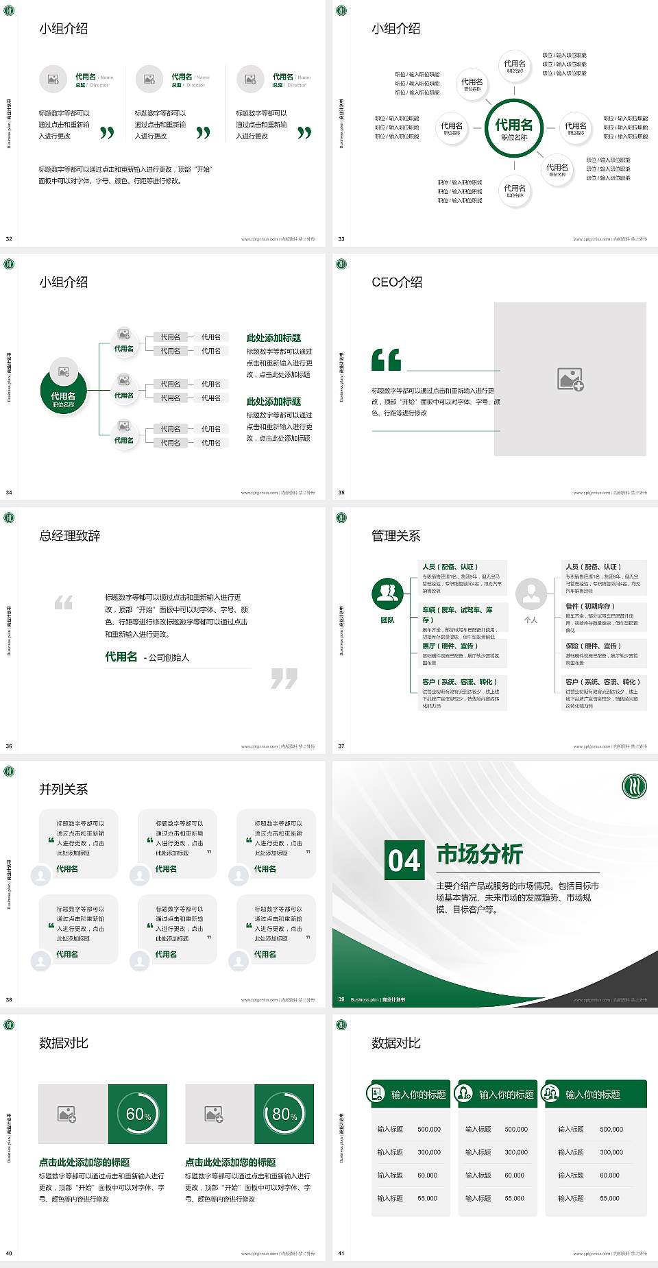 内蒙古鸿德文理学院专用全国大学生互联网+创新创业大赛计划书/路演/网评PPT模板4:3格式幻灯片预览图5