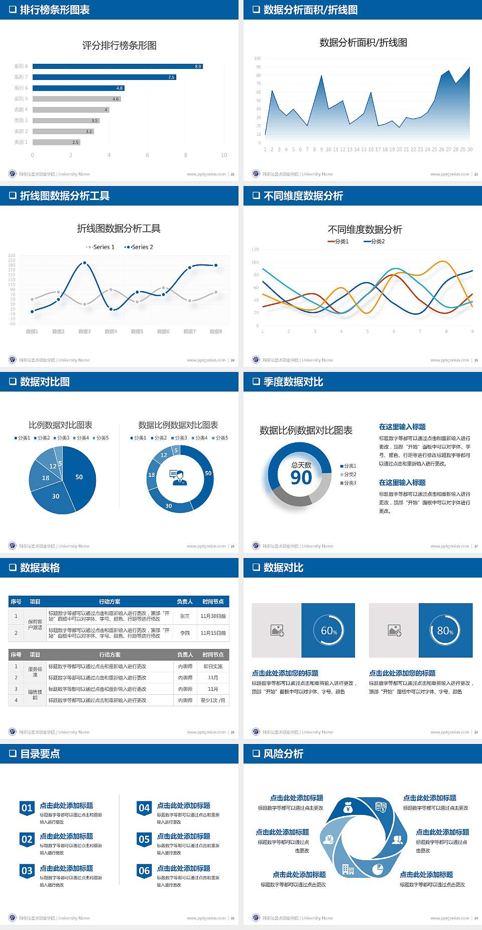 科尔沁艺术职业学院PPT模板下载4:3格式幻灯片预览图4