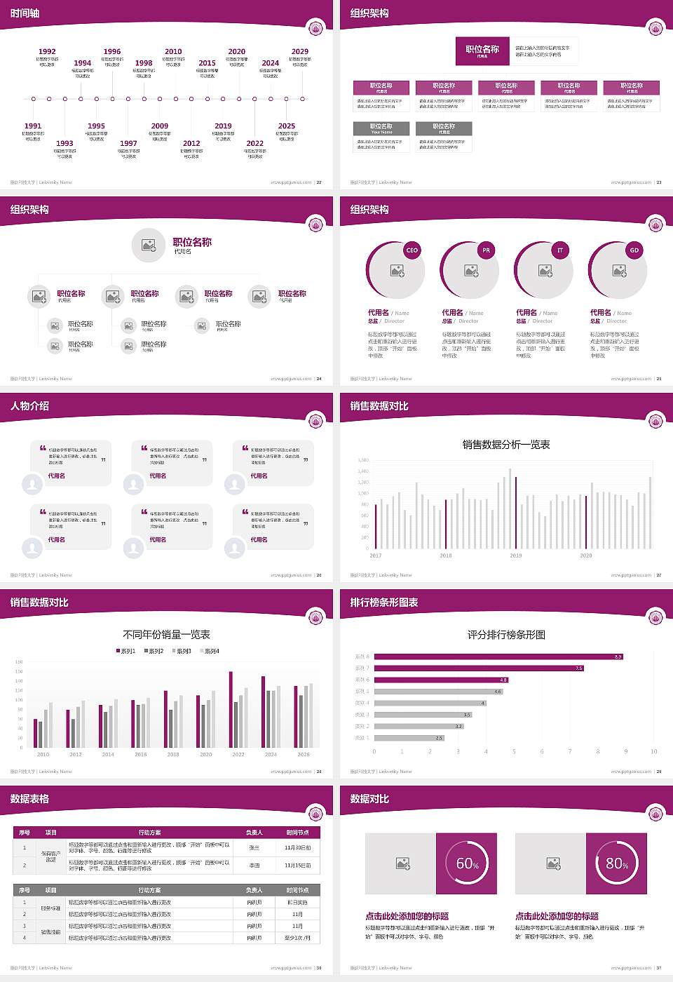 重庆科技大学学术汇报/学术交流研讨会通用PPT模板下载16:9格式幻灯片预览图4