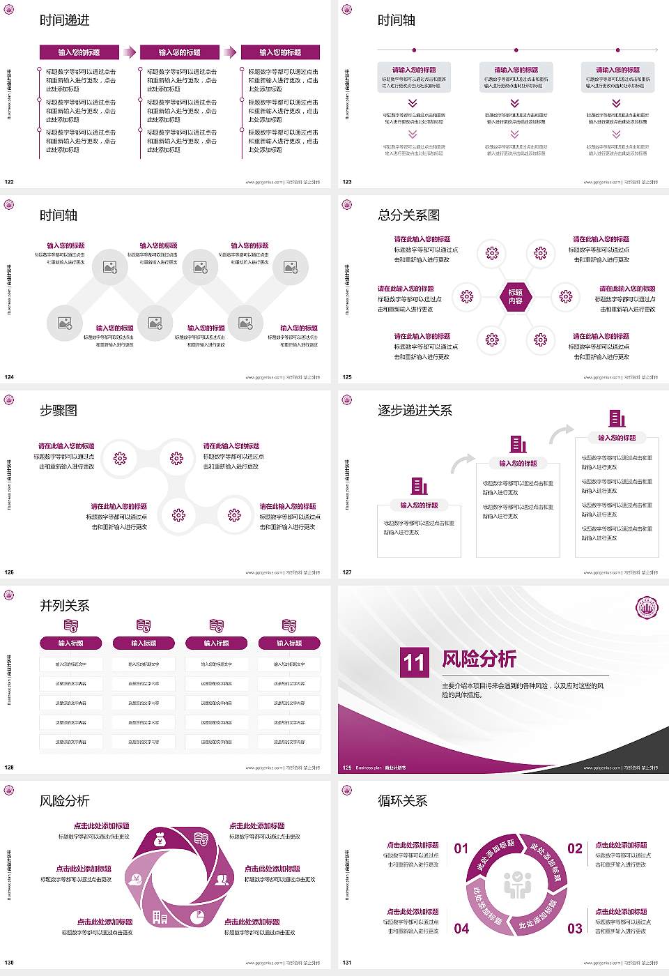 重庆科技大学专用全国大学生互联网+创新创业大赛计划书/路演/网评PPT模板16:9格式幻灯片预览图14