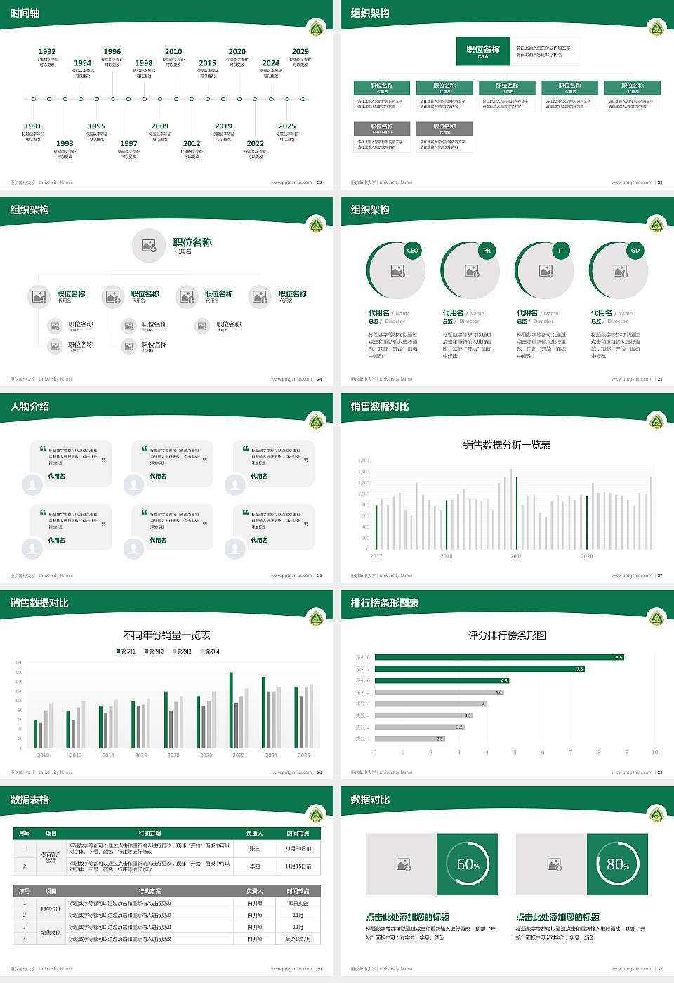 重庆邮电大学学术汇报/学术交流研讨会通用PPT模板下载16:9格式幻灯片预览图4