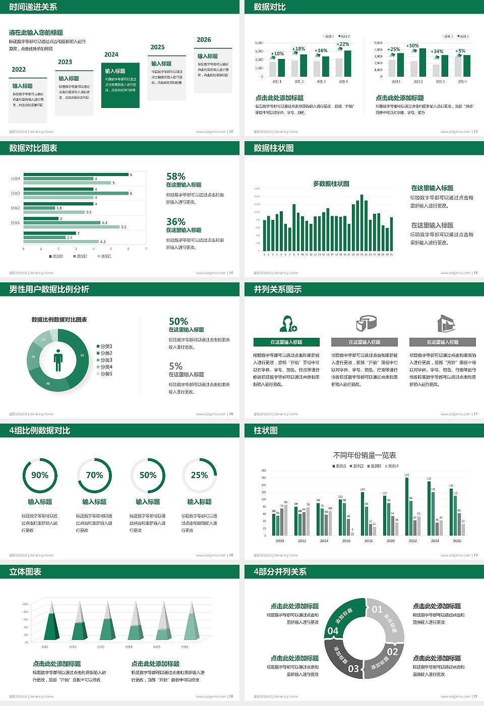 重庆邮电大学硕士研究生/本科生毕业论文答辩/开题报告通用PPT模板下载16:9格式幻灯片预览图3