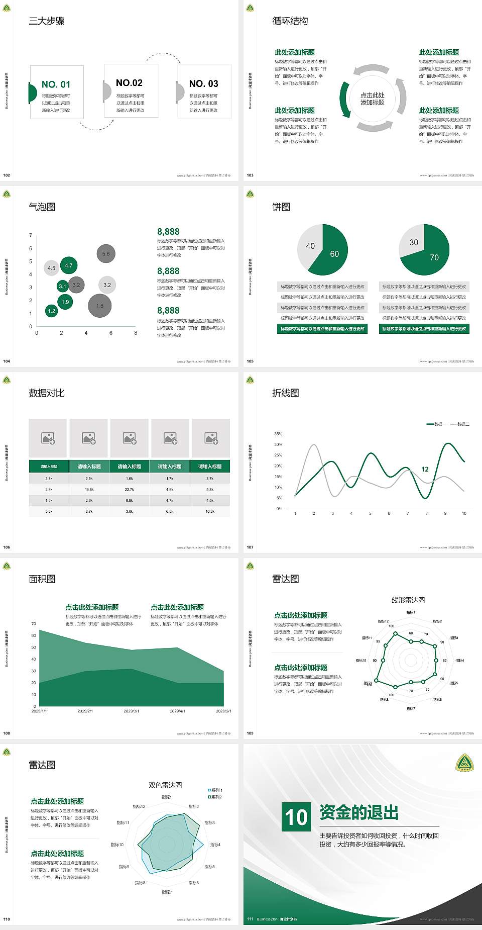 重庆邮电大学专用全国大学生互联网+创新创业大赛计划书/路演/网评PPT模板4:3格式幻灯片预览图12