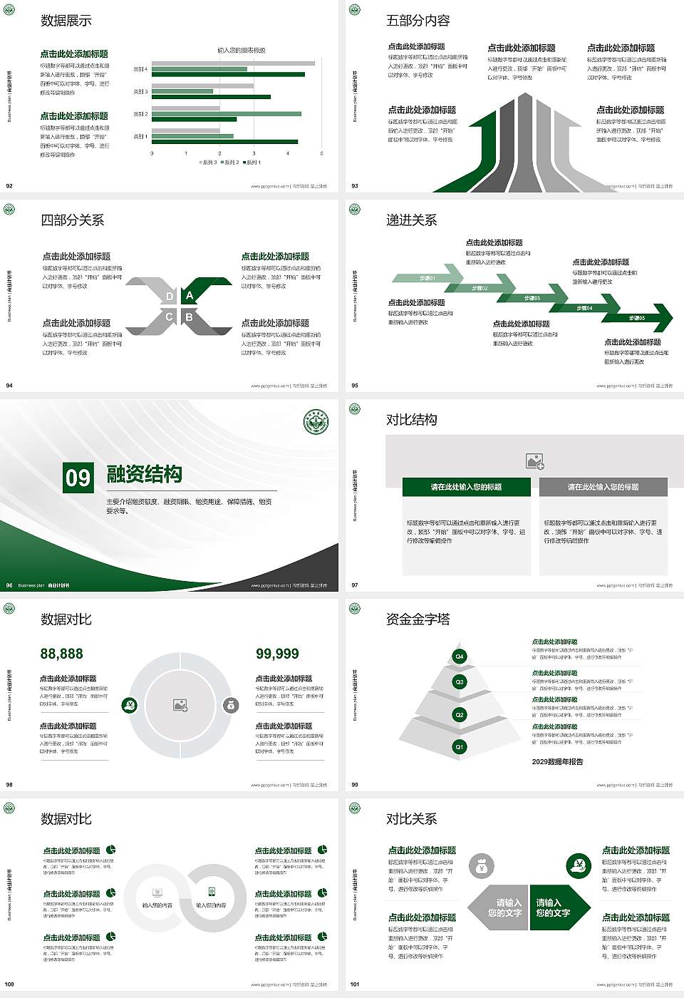 广州新华学院(东莞校区)专用全国大学生互联网+创新创业大赛计划书/路演/网评PPT模板16:9格式幻灯片预览图11