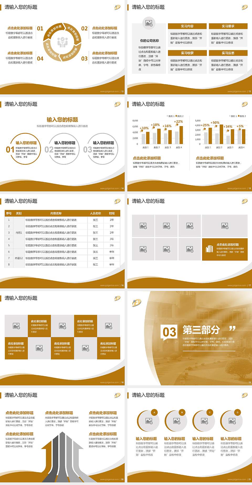 澳门旅游大学专题讲座/学术交流会PPT模板下载4:3格式幻灯片预览图3