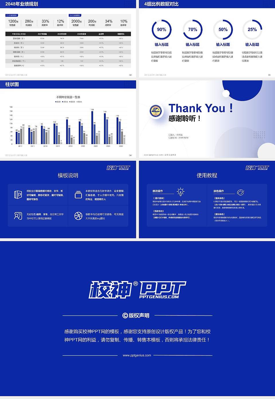 辽宁工业大学全国大学生创新创业大赛计划书PPT模板16:9格式幻灯片预览图5