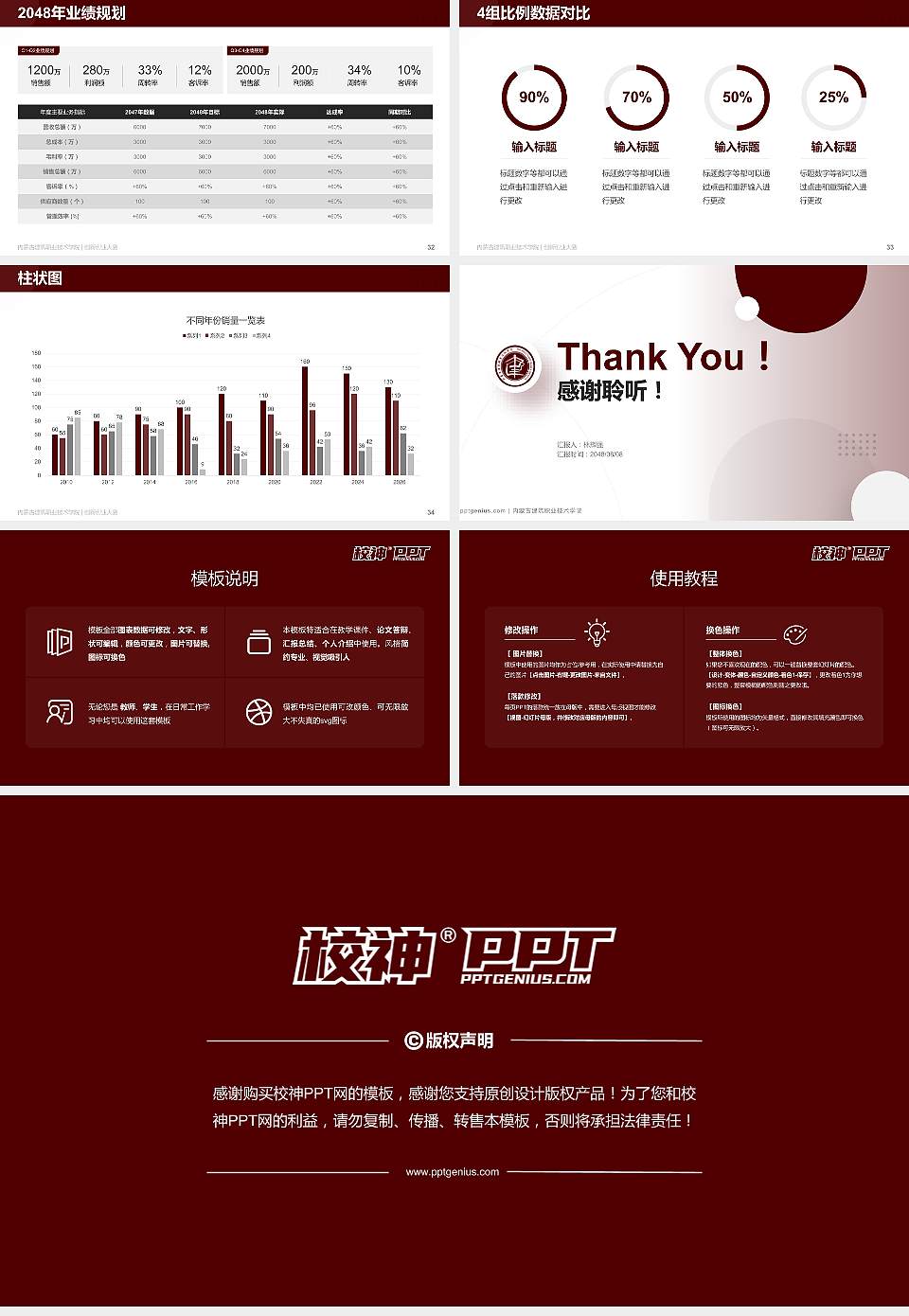 内蒙古建筑职业技术学院全国大学生创新创业大赛计划书PPT模板16:9格式幻灯片预览图5