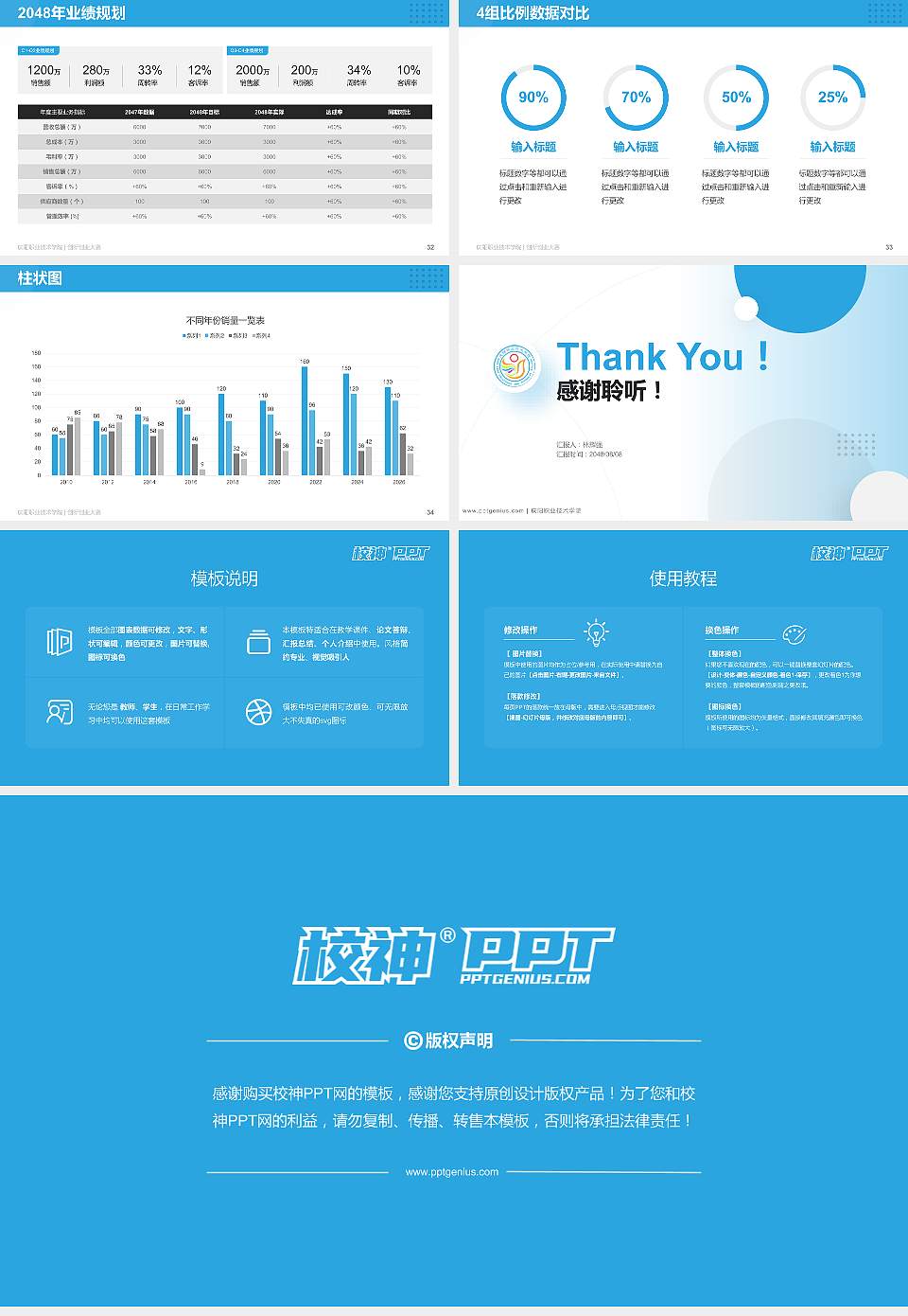庆阳职业技术学院全国大学生创新创业大赛计划书PPT模板16:9格式幻灯片预览图5