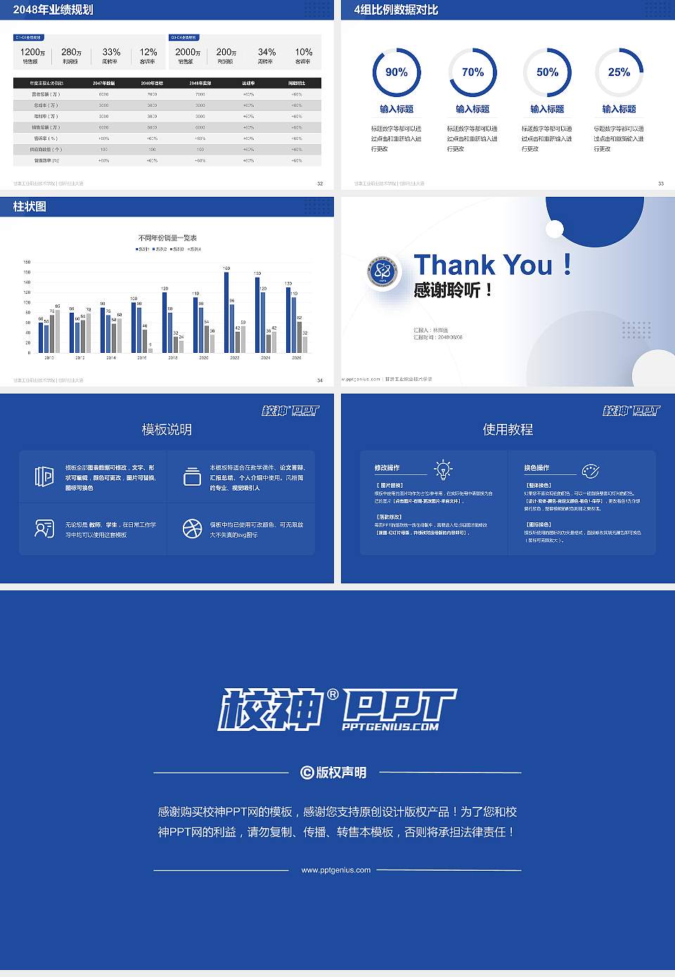 甘肃工业职业技术学院全国大学生创新创业大赛计划书PPT模板16:9格式幻灯片预览图5
